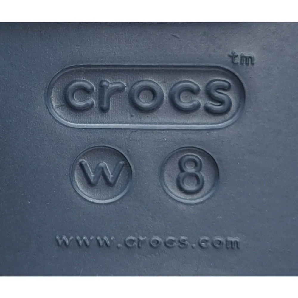 Crocs Monterey Wedge Blue Women's Sandals Size 8_8